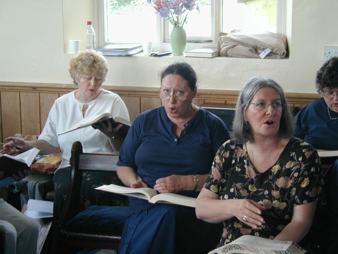 Sheila Girling Smith, Irene Brown and Judy Whiting